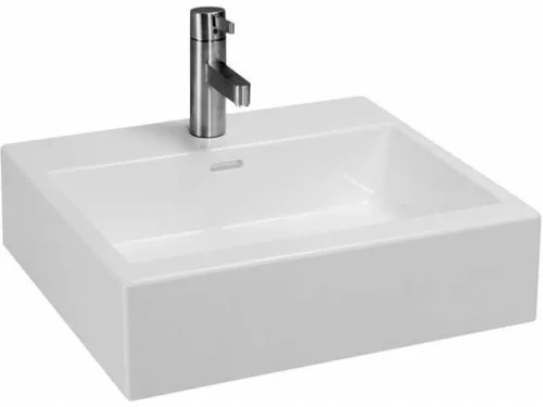 Laufen Living City Waschtisch 1 Hahnloch mittig mit Überlauf 500x460