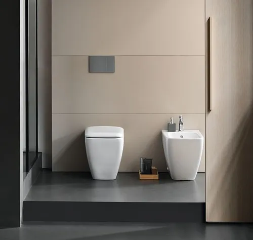 Geberit iCon Square Stand WC Tiefspüler wandbündig