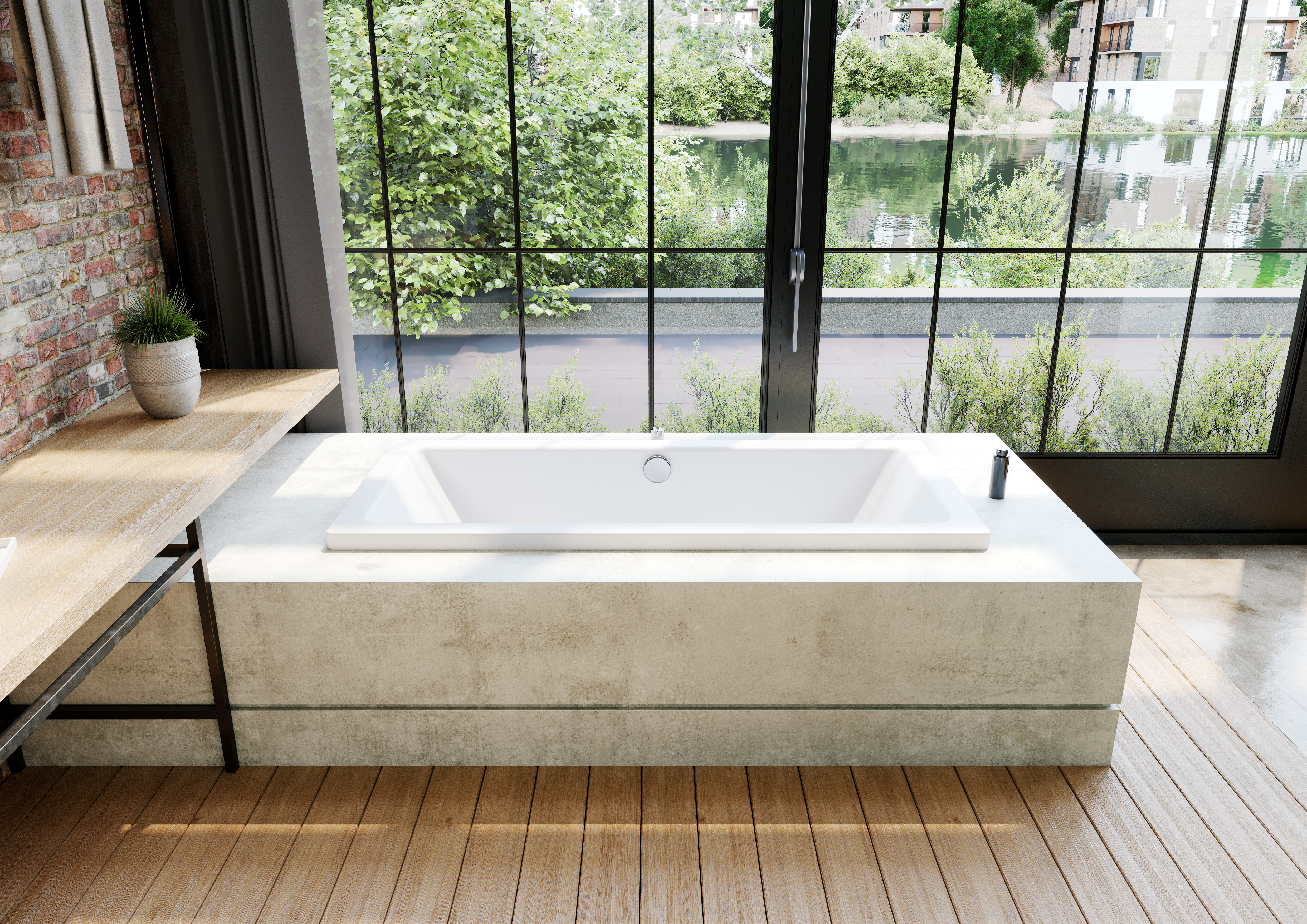 Kaldewei Badewanne CONODUO 733 180x80cm, 235100013001, Farbe: alpinweiß - Bild 7 von 7