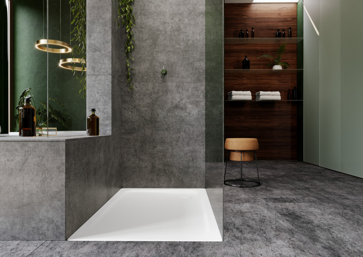 Kaldewei SUPERPLAN CLASSIC 404-1 90x100cm, 430400013001, Farbe: alpinweiß - Bild 5 von 5