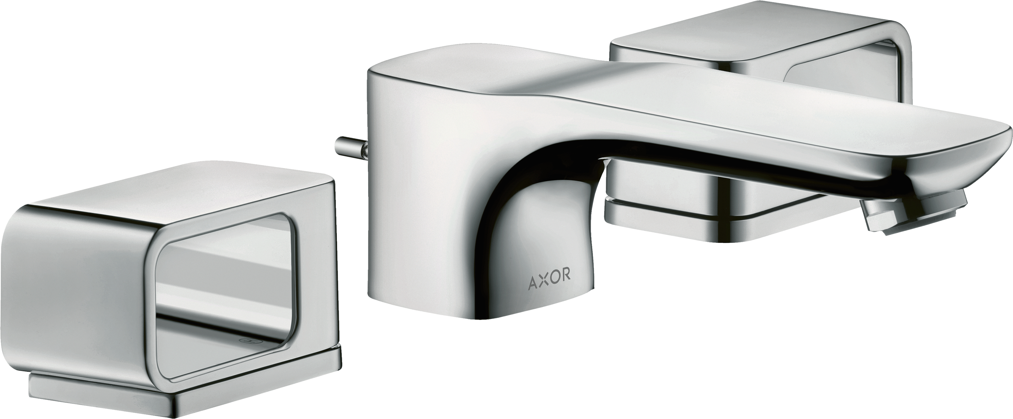 Hansgrohe Axor Urquiola 3-Loch Waschtischarmatur DN15 Mit Rosetten, 11041950,