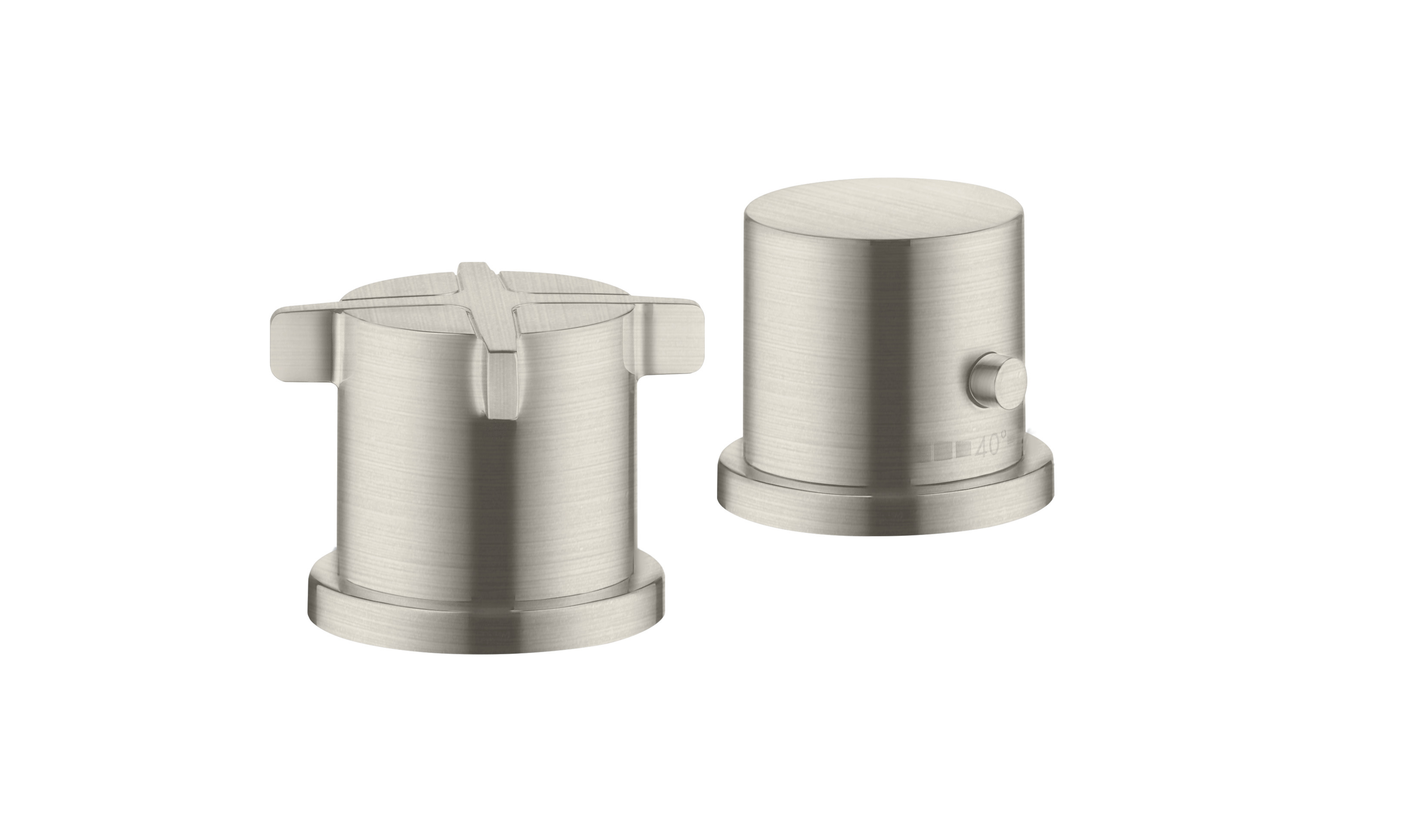 Hansgrohe Axor Citterio E 2-Loch Wannenrandarmatur Mit Thermostat, 36412800,