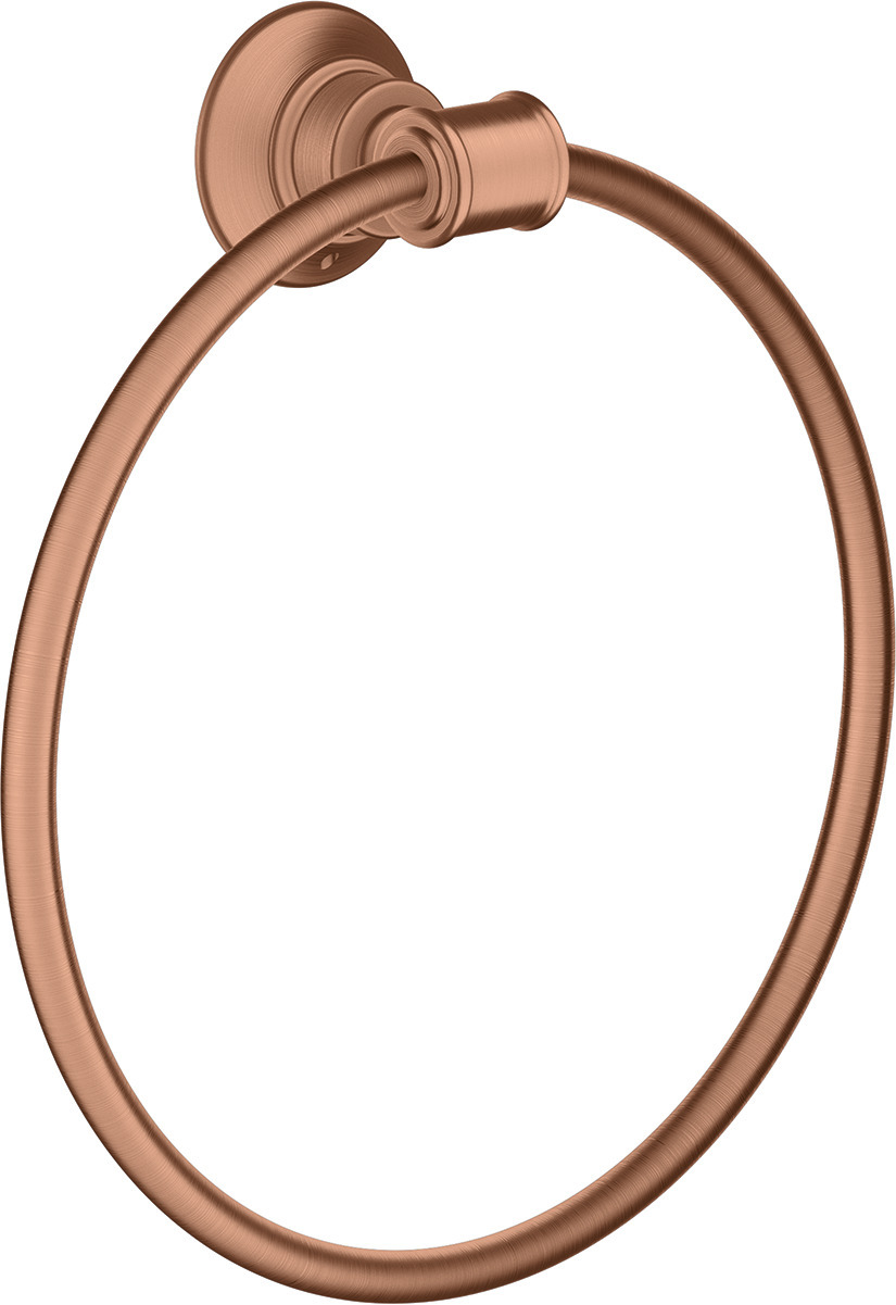 Hansgrohe Axor Montreux Handtuchring, 42021310, Farbe: Brushed Red Gold
