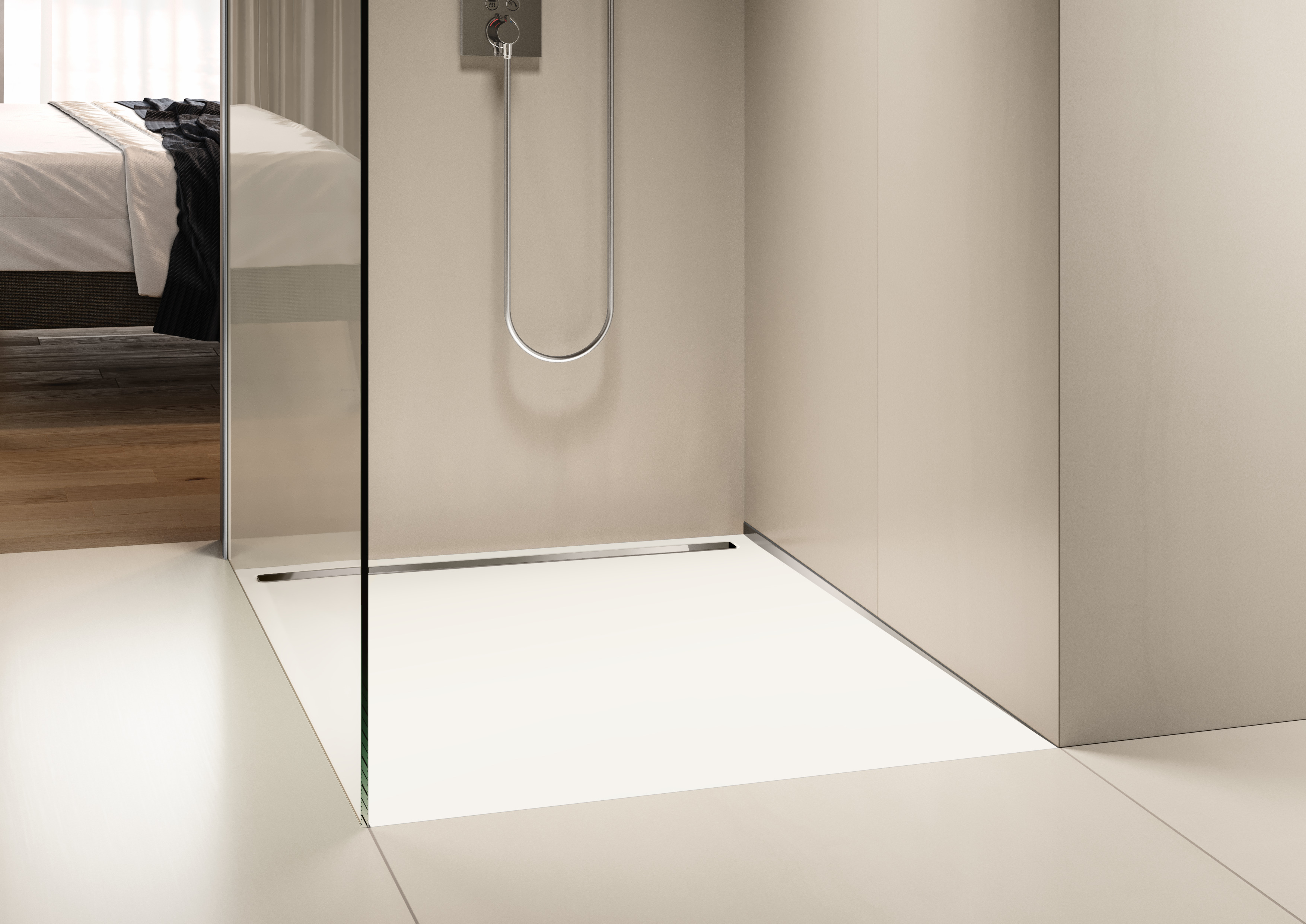Kaldewei NEXSYS Duschfläche, bodeneben, 100x160 cm, 412746302711, Farbe: - Bild 7 von 10