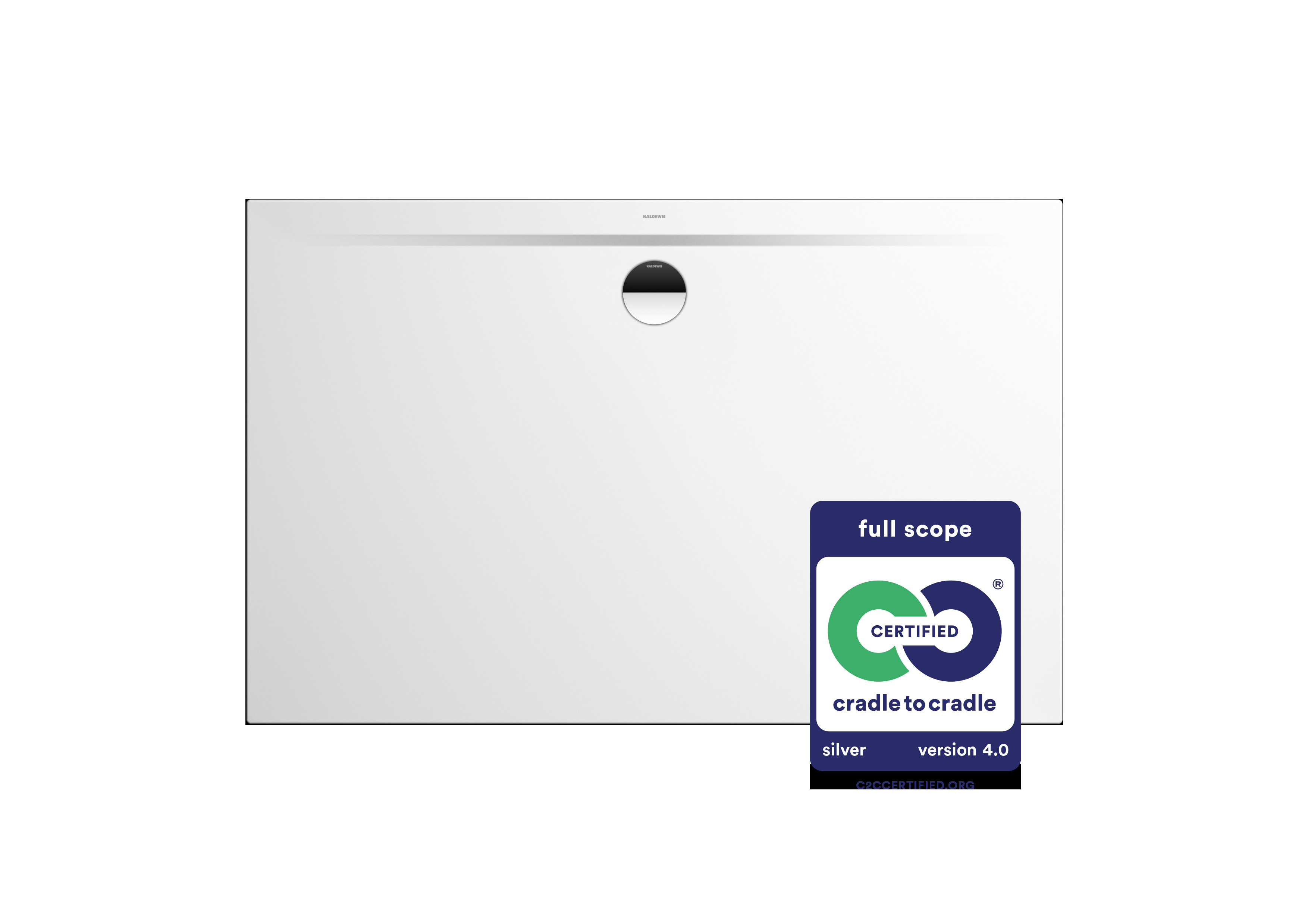 Kaldewei SUPERPLAN ZERO 1554-1, piatto doccia, 120 x 90 cm, 355400010001, col... - Foto 1 di 10