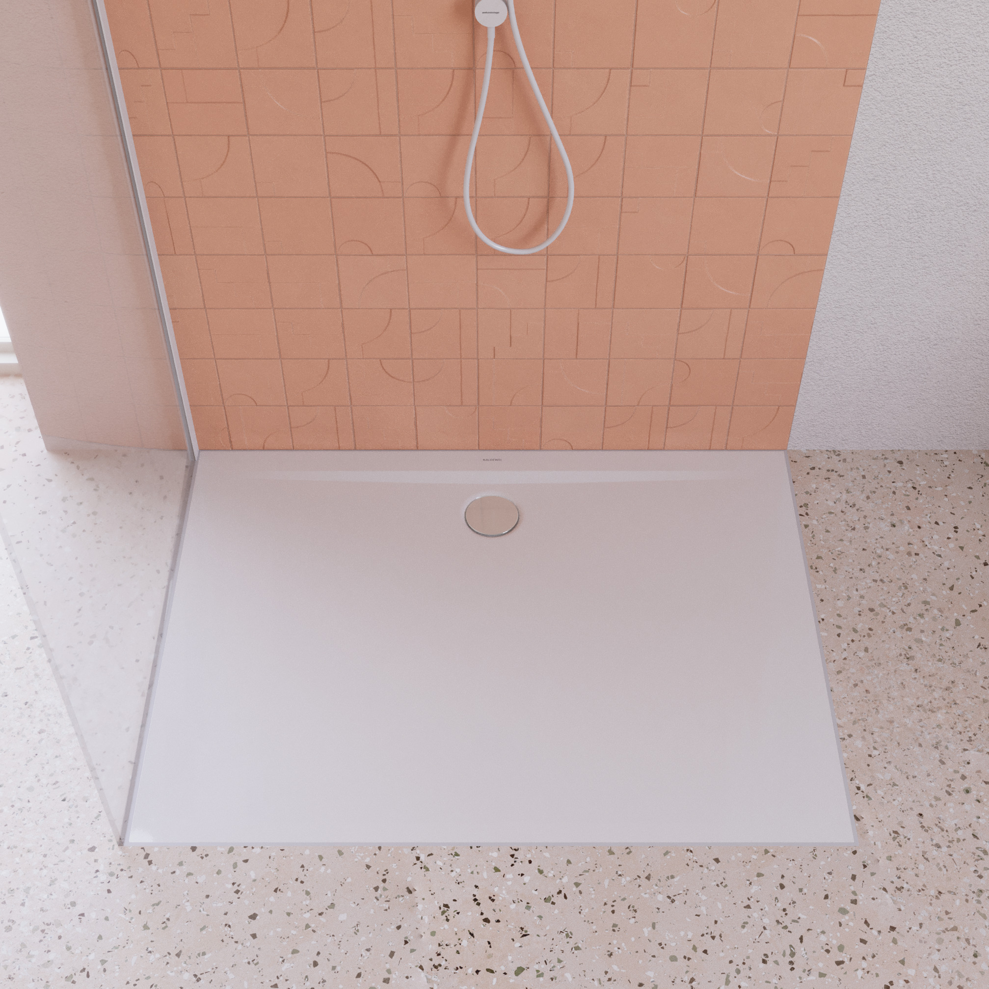 Kaldewei SUPERPLAN ZERO 1554-1, piatto doccia, 120 x 90 cm, 355400010001, col... - Foto 2 di 10