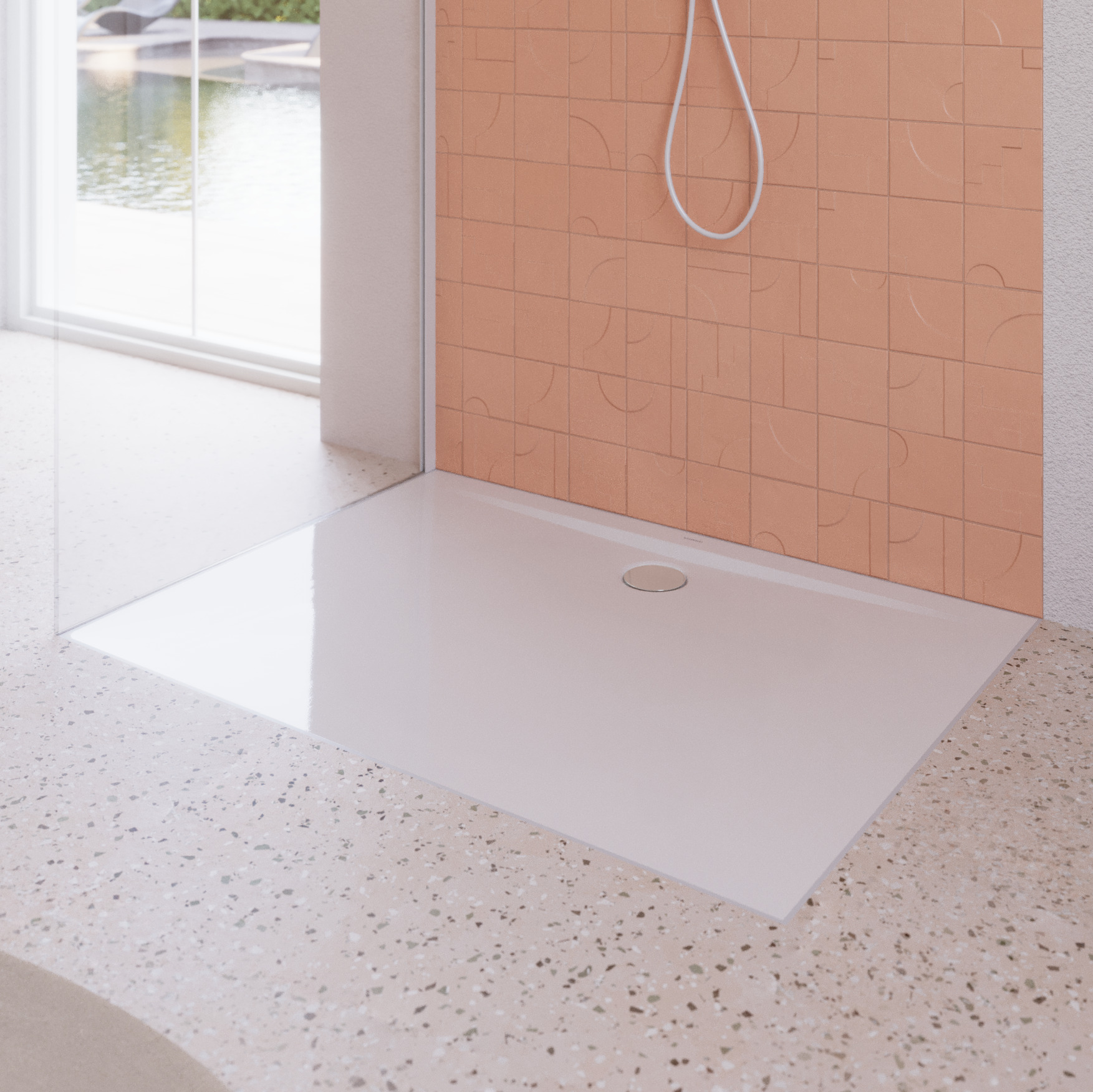 Kaldewei SUPERPLAN ZERO 1554-1, piatto doccia, 120 x 90 cm, 355400010001, col... - Foto 3 di 10