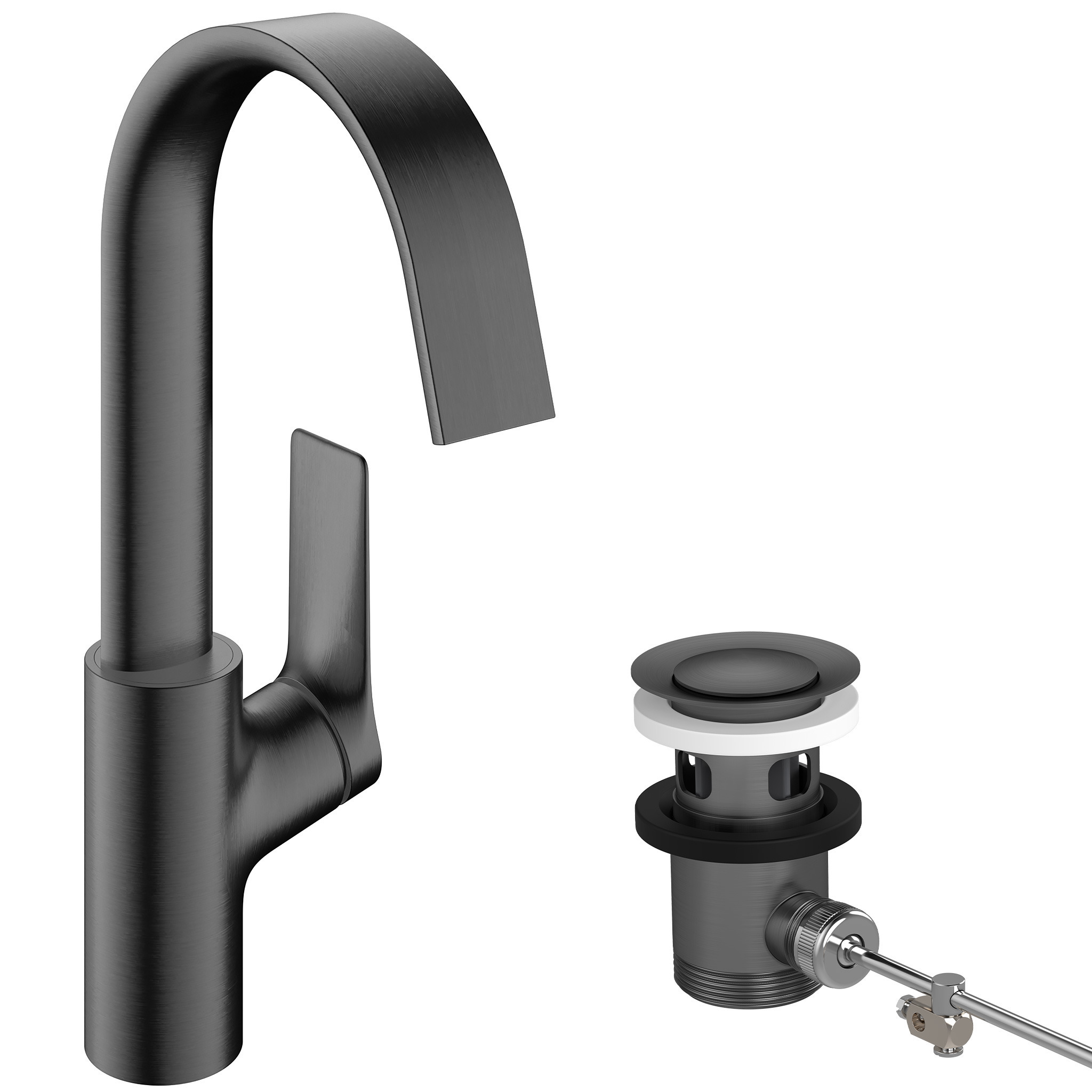 Hansgrohe Vivenis Einhebel-Waschtischarmatur 210, Mit Schwenkauslauf Und