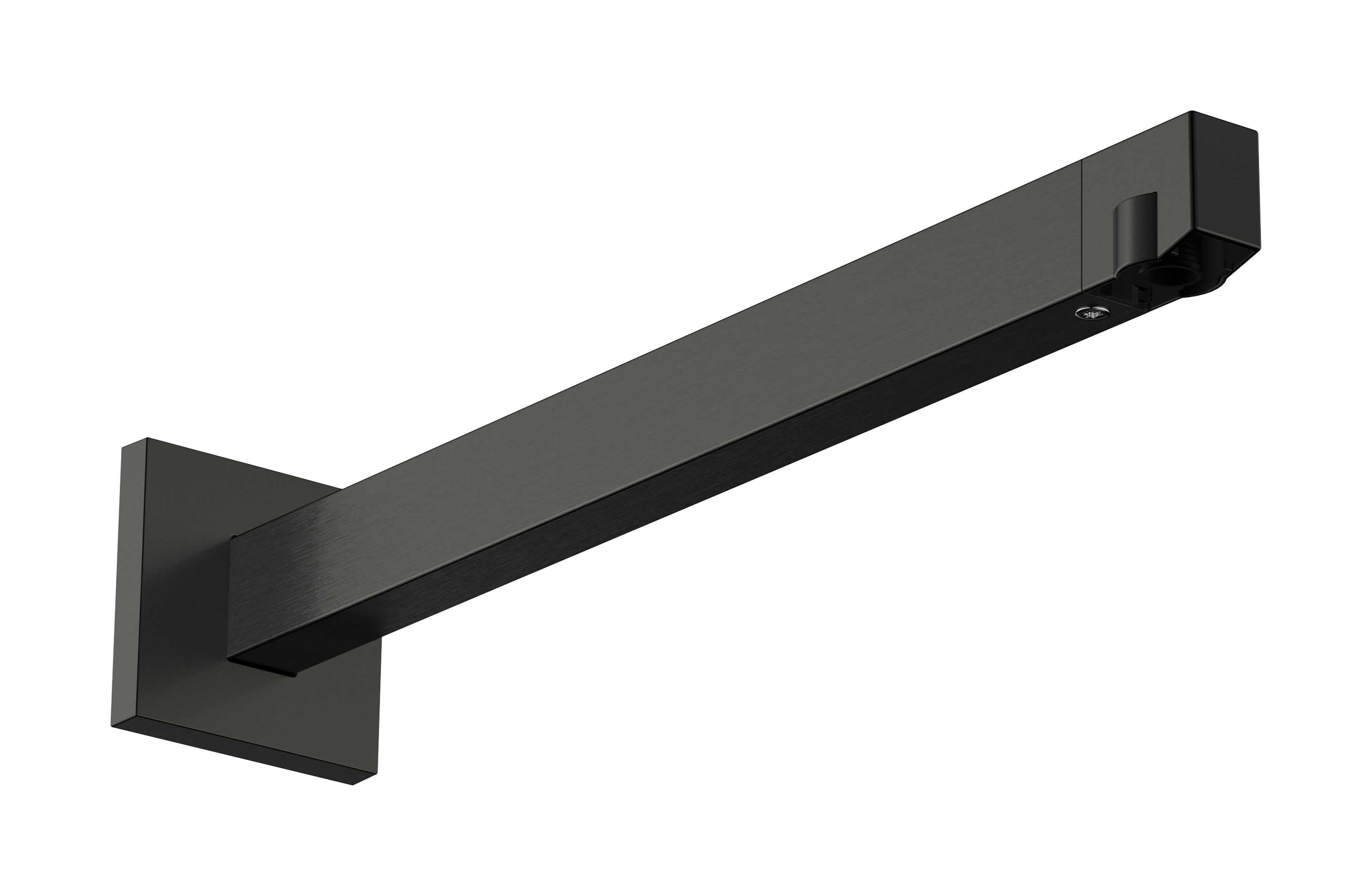 Hansgrohe Brausearm E, 390Mm, 24337340, Farbe: Brushed Black Chrome