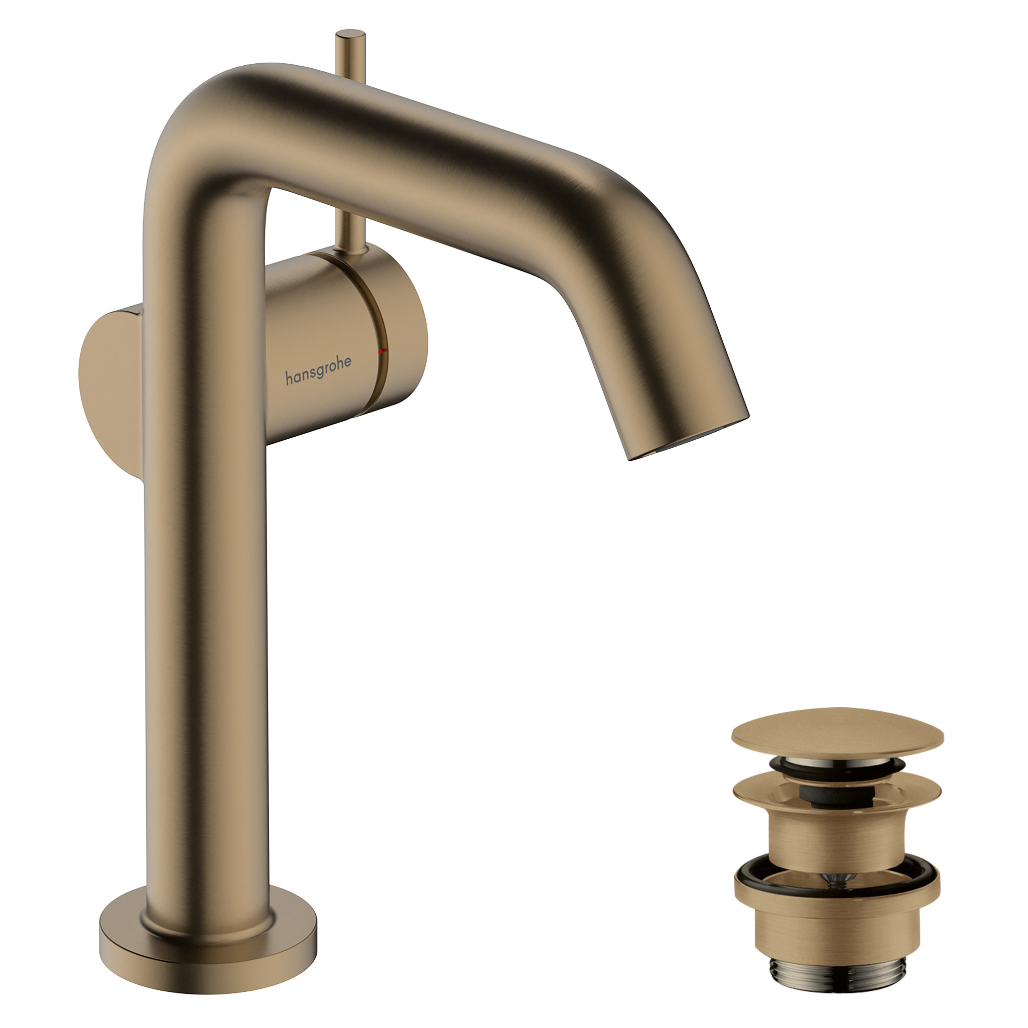 Hansgrohe Tecturis S Einhebel-Waschtischarmatur 150 Fine Coolstart, Ecosmart+,