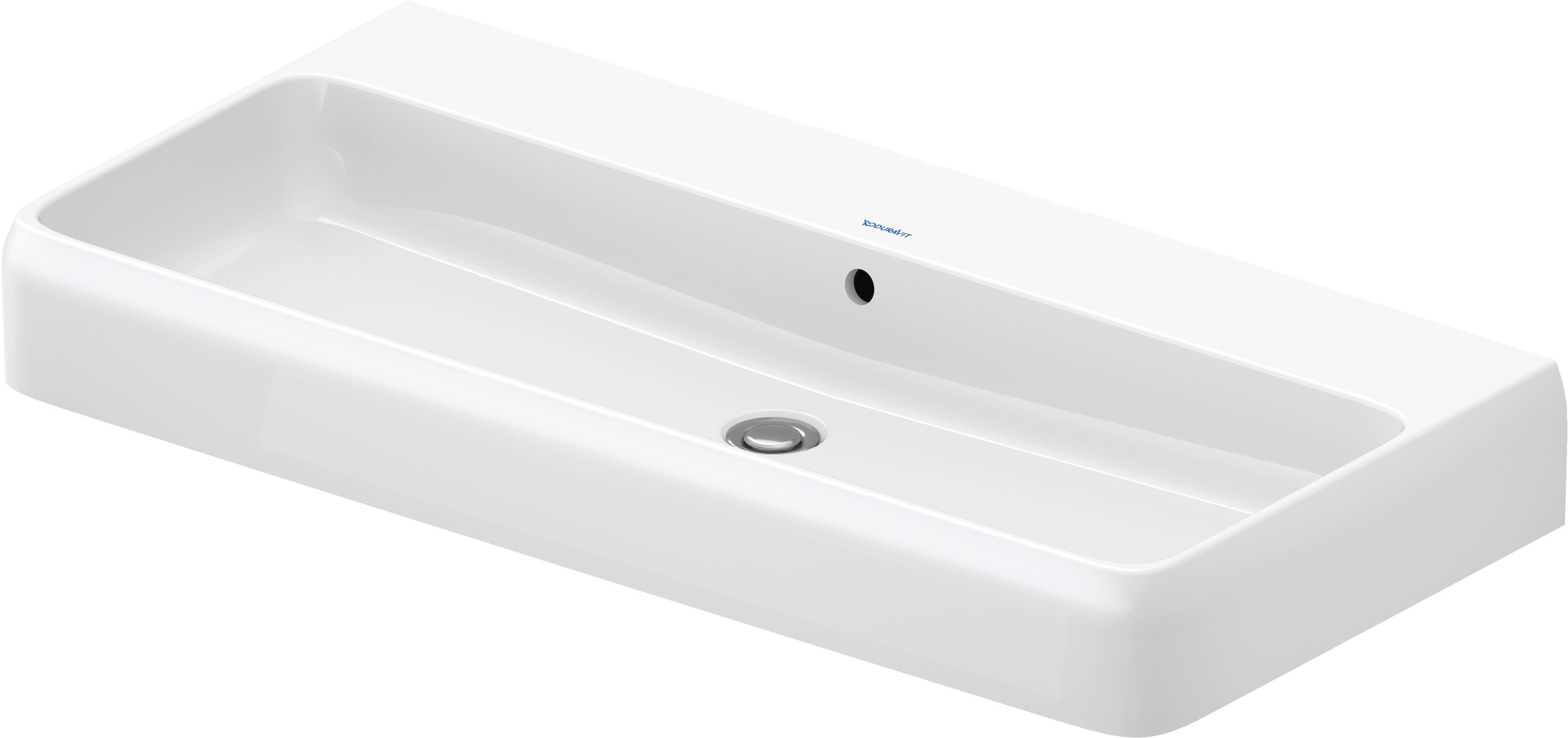 Duravit Collection One Waschtisch, 1000X470Mm, Mit ÜBerlauf, Unterseite Glasiert