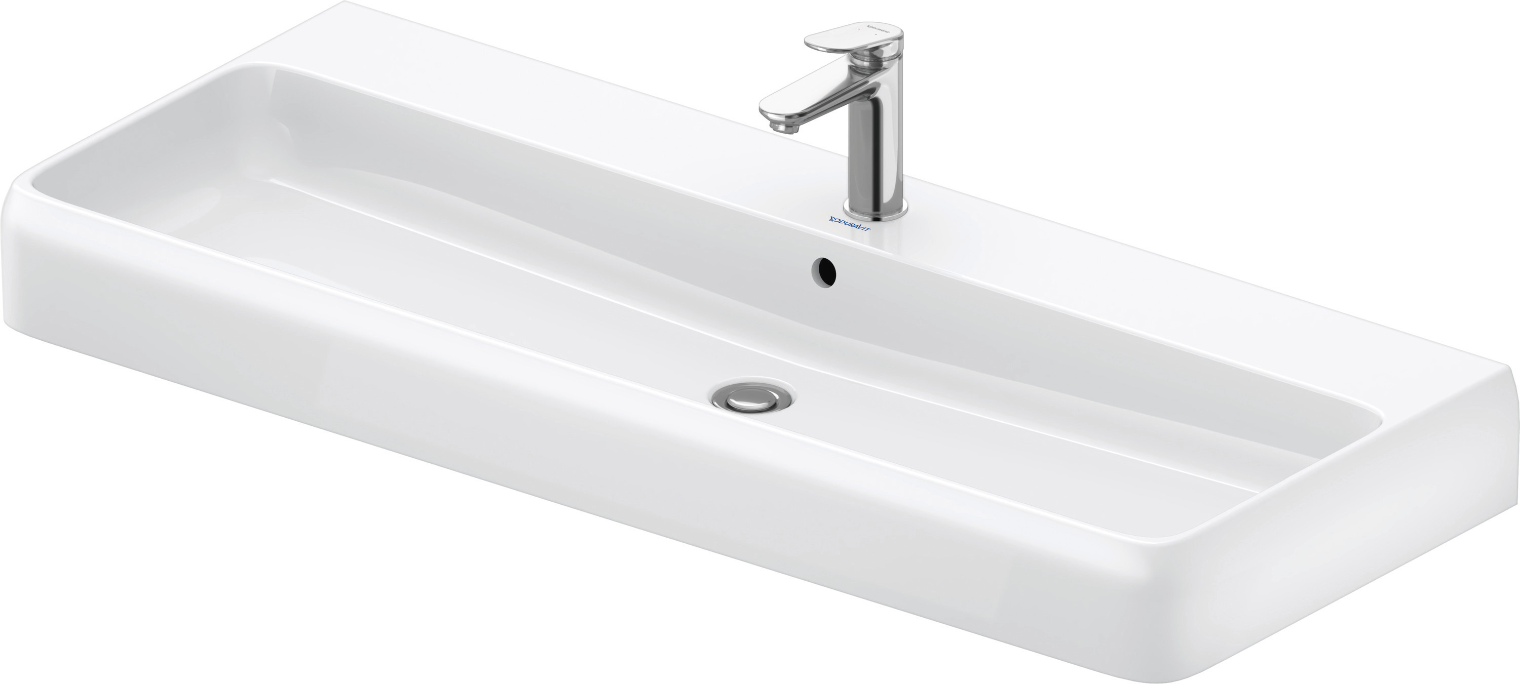 Duravit Collection One Aufsatzwaschtisch, 1200X470Mm, Mit ÜBerlauf, Unterseite