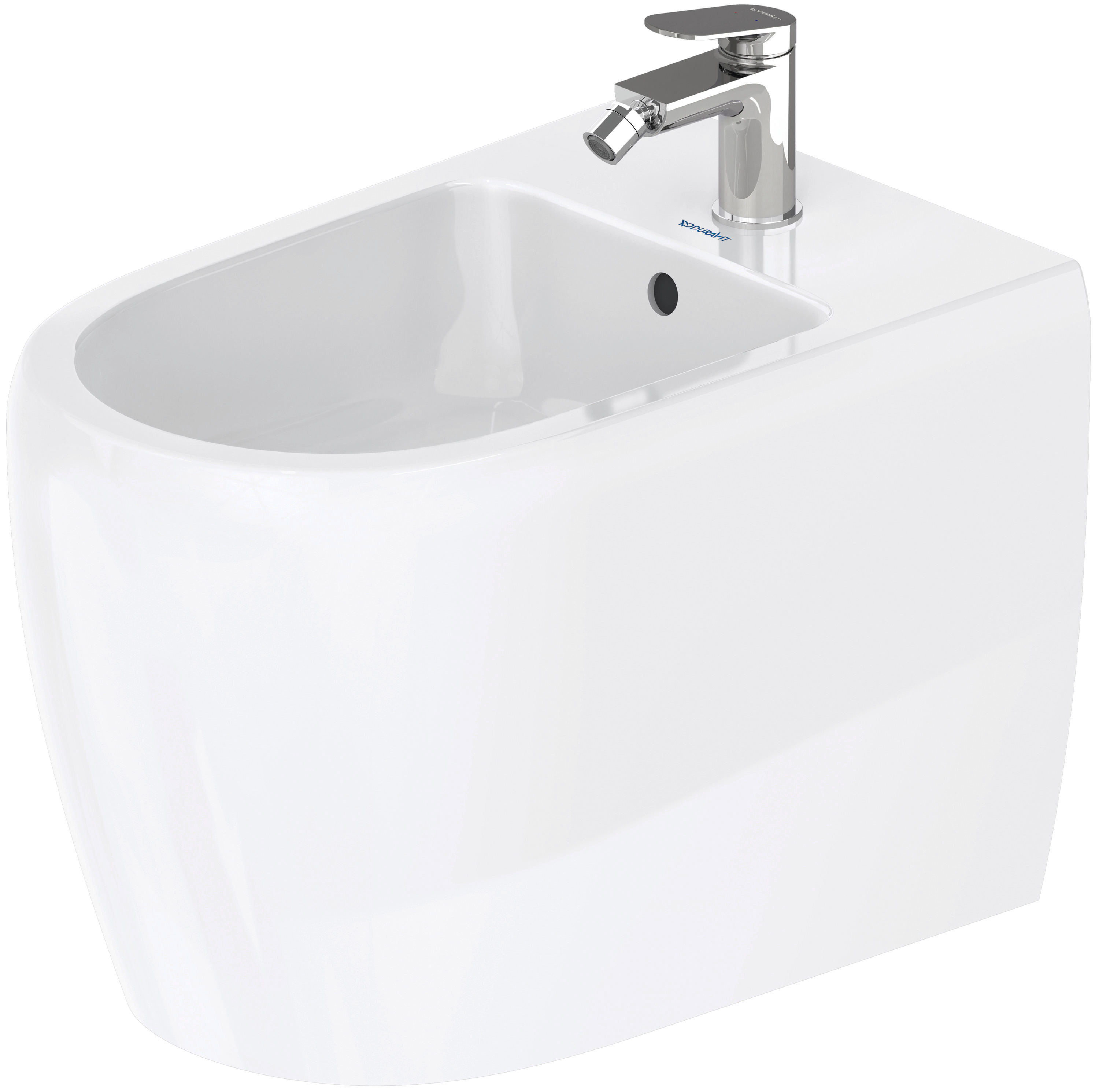 Duravit Collection One Standbidet, 1 Hahnloch, Mit ÜBerlauf, 390X600X400Mm,