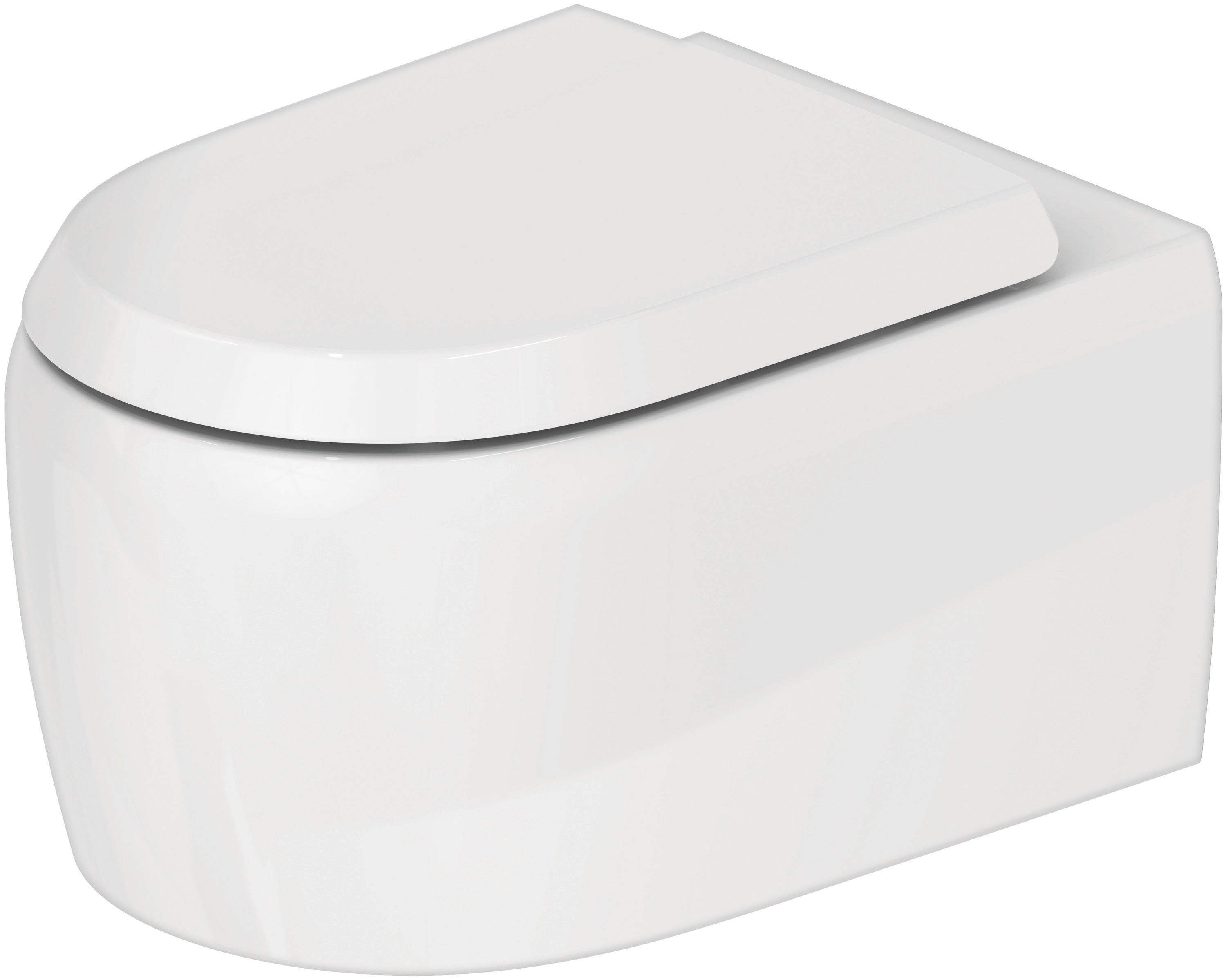 Duravit Collection One Wand-Wc, TiefspüLer, 385X570X360Mm, Abgang: Waagerecht,