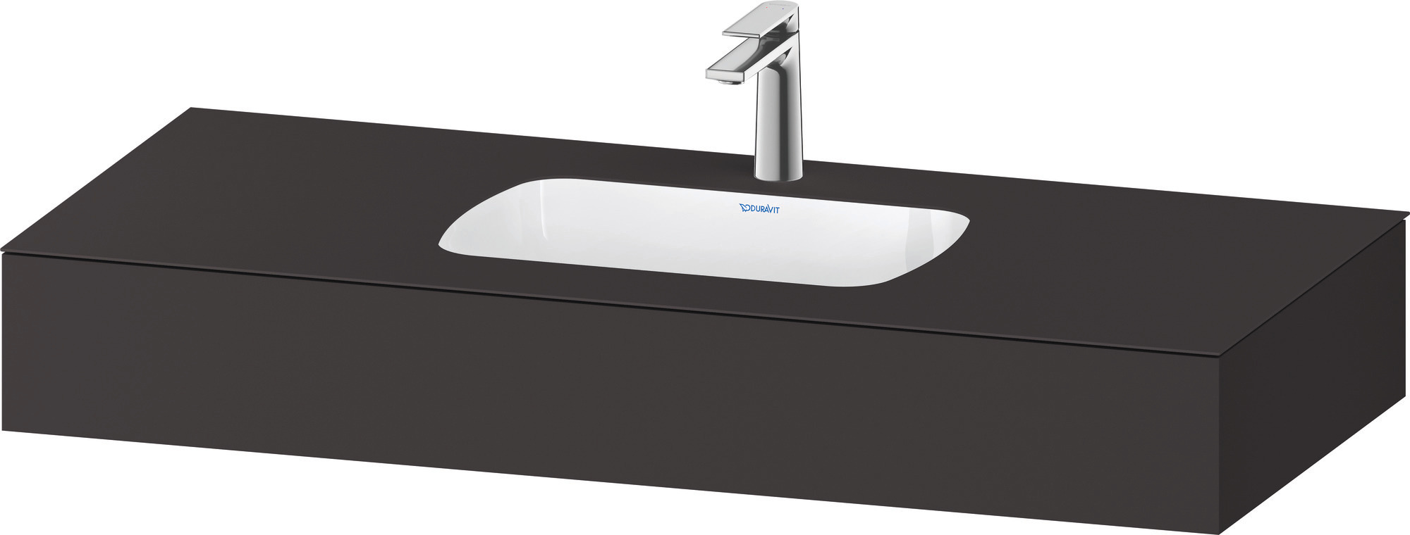 Duravit Collection One Einbauwaschtisch Mit Konsole, 1200X550X170Mm,