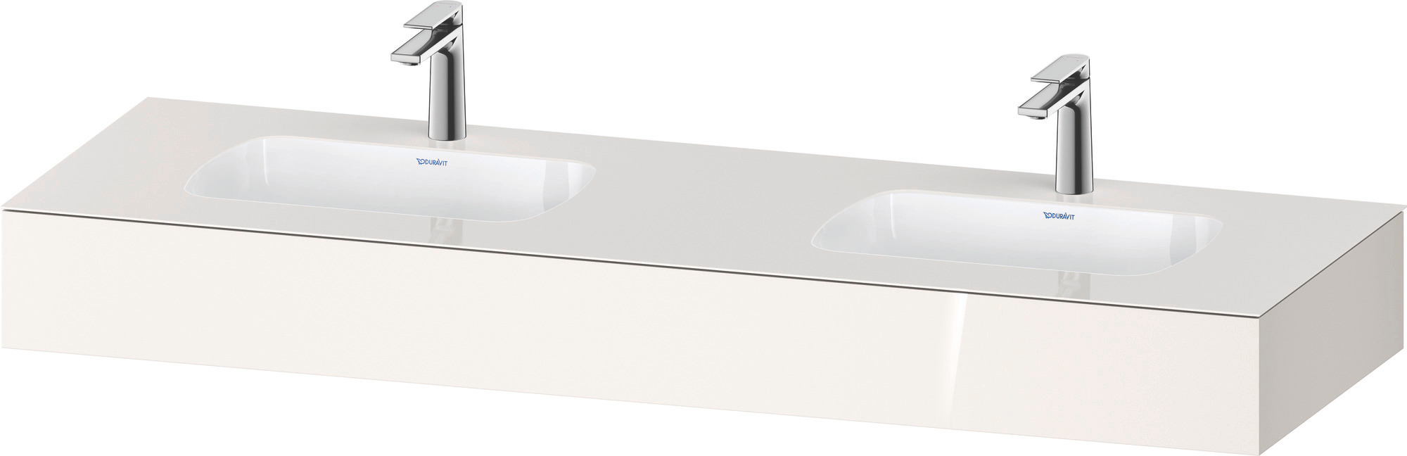 Duravit Collection One Einbauwaschtisch Mit Konsole, 1600X550X170Mm,