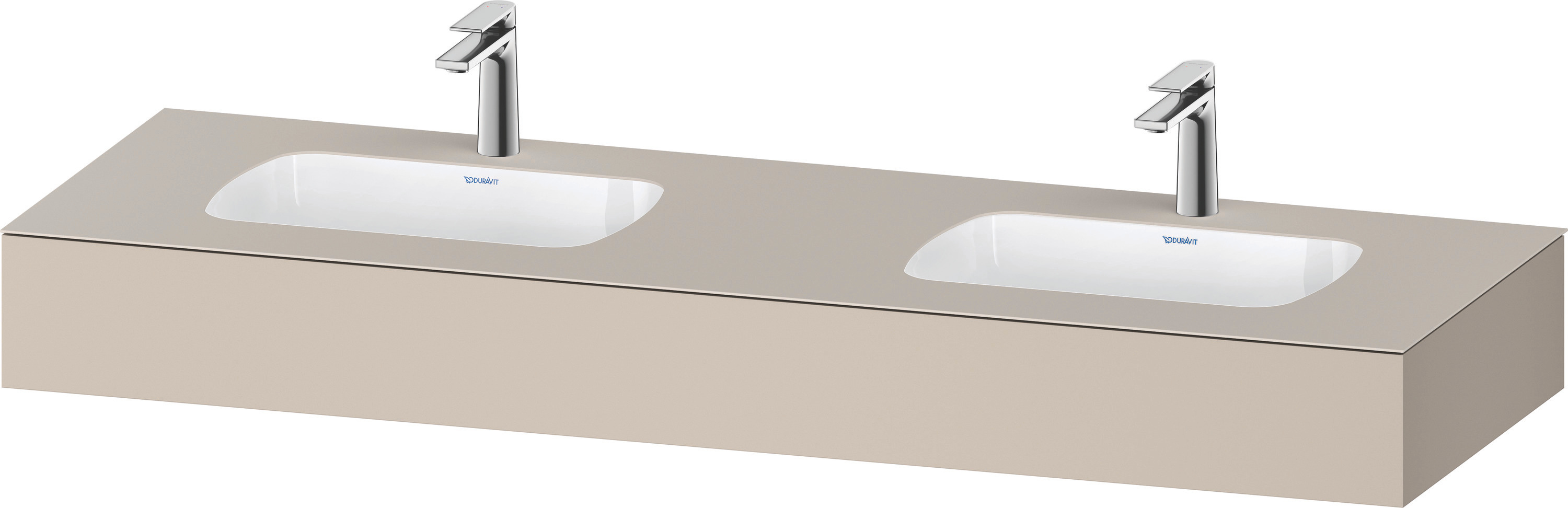 Duravit Collection One Einbauwaschtisch Mit Konsole, 1600X550X170Mm,