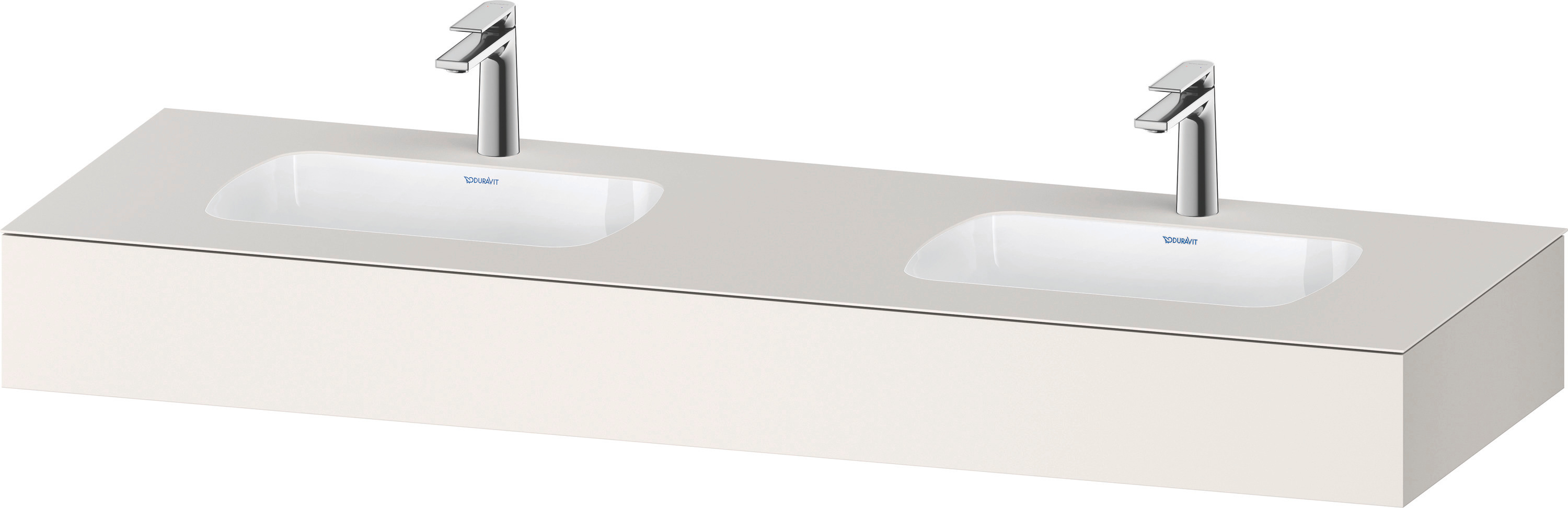 Duravit Collection One Einbauwaschtisch Mit Konsole, 1600X550X170Mm,