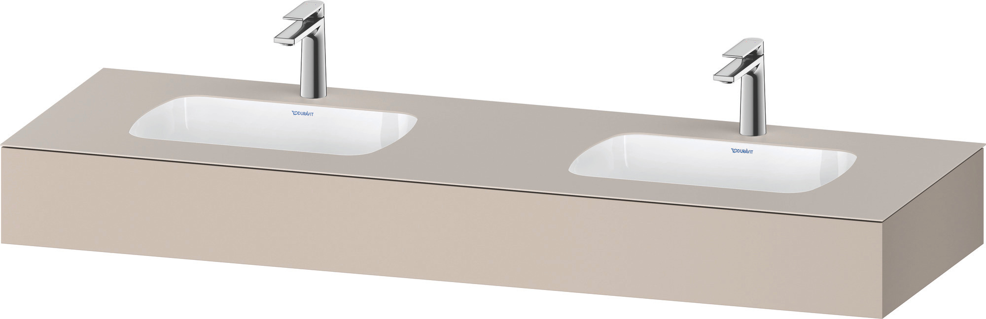 Duravit Collection One Einbauwaschtisch Mit Konsole, 1600X550X170Mm,