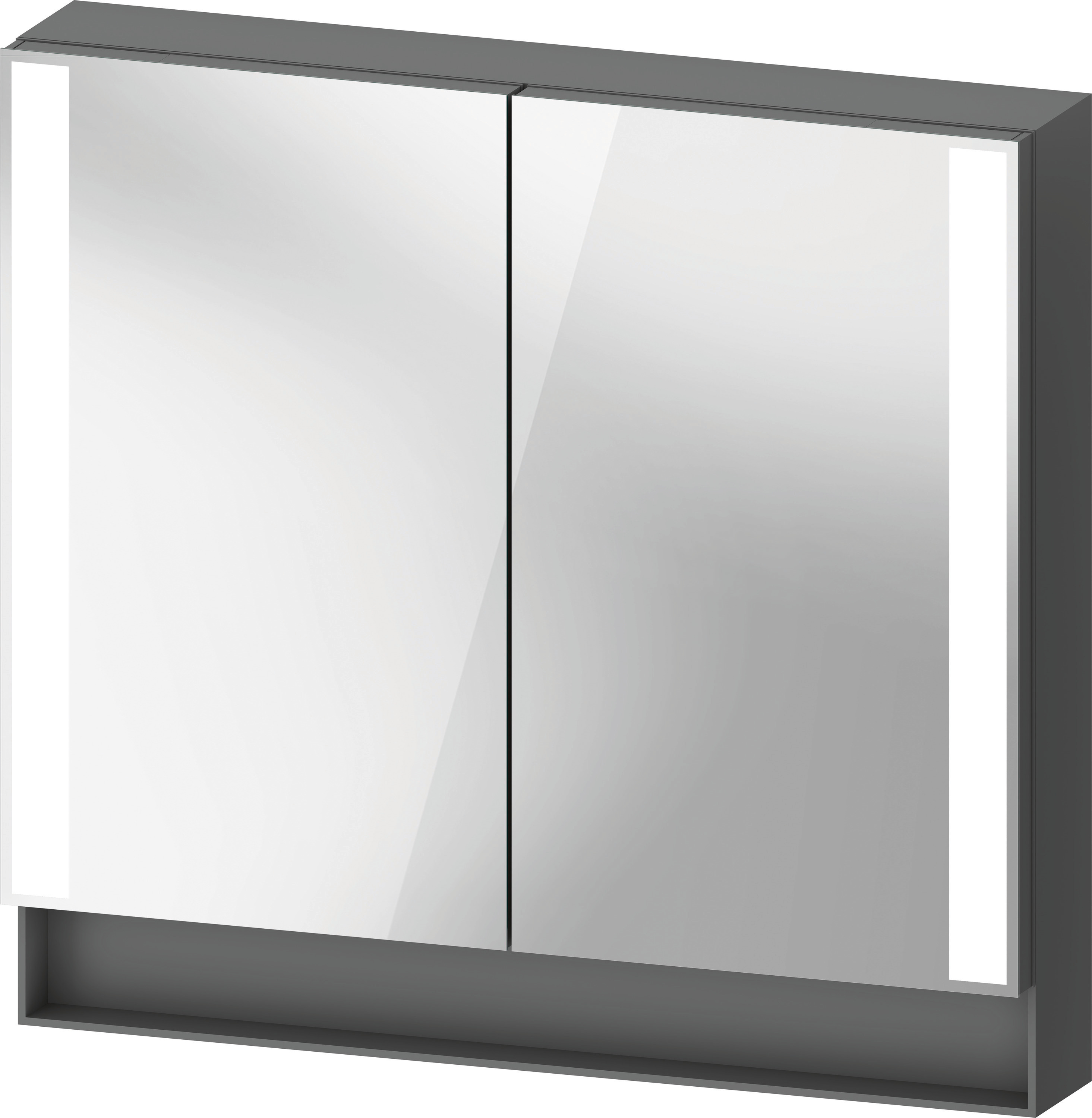 Duravit Collection One Spiegelschrank, Seitliche Lichtfelder, 800X155X750Mm,