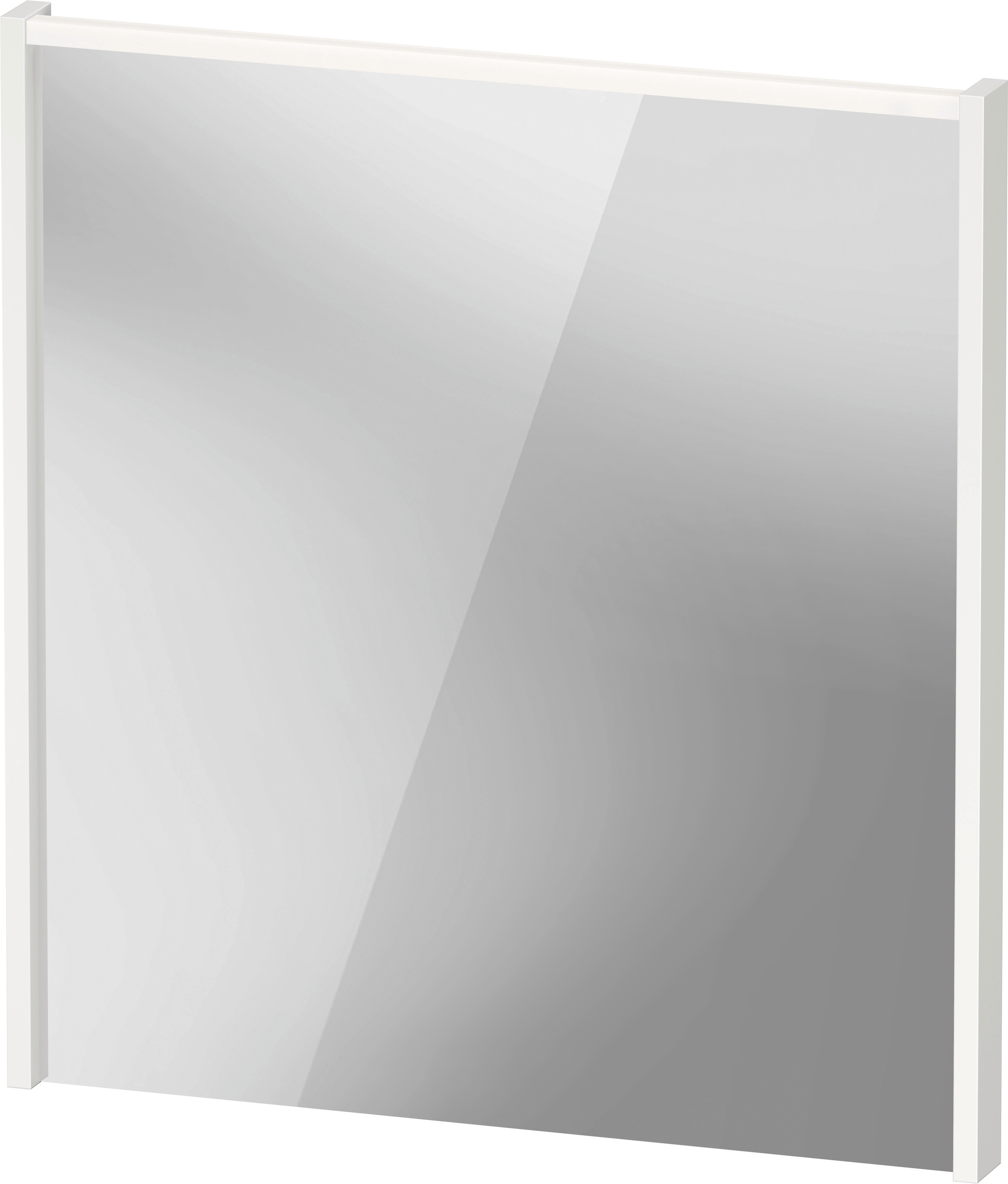 Duravit D-Code Spiegel, Led-Lichtfeld Oben, 650X700Mm, Externer Lichtschalter