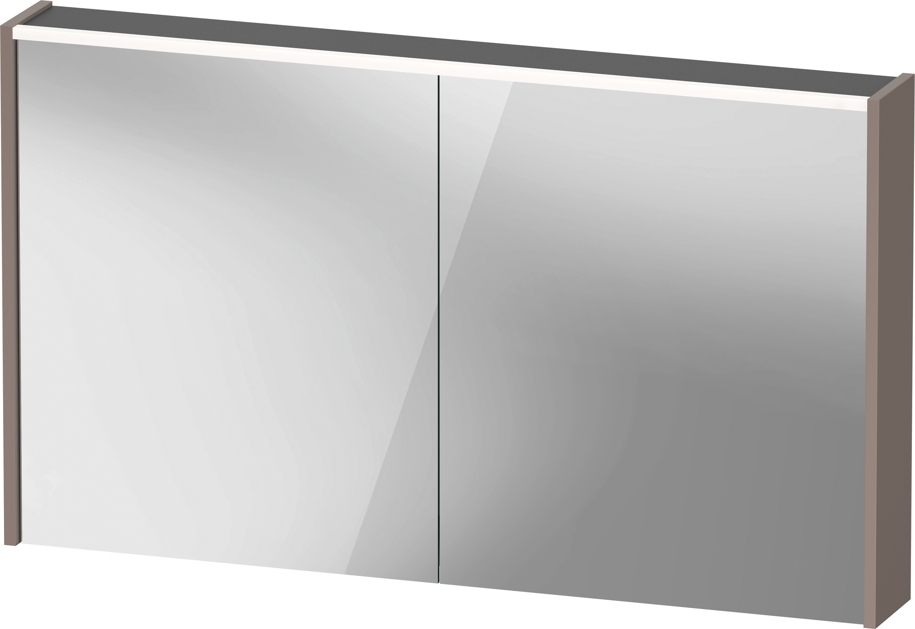 Duravit D-Code Spiegelschrank, Steckdose Typ F (Eu, De), 2 TüRen, Led-Lichtfeld