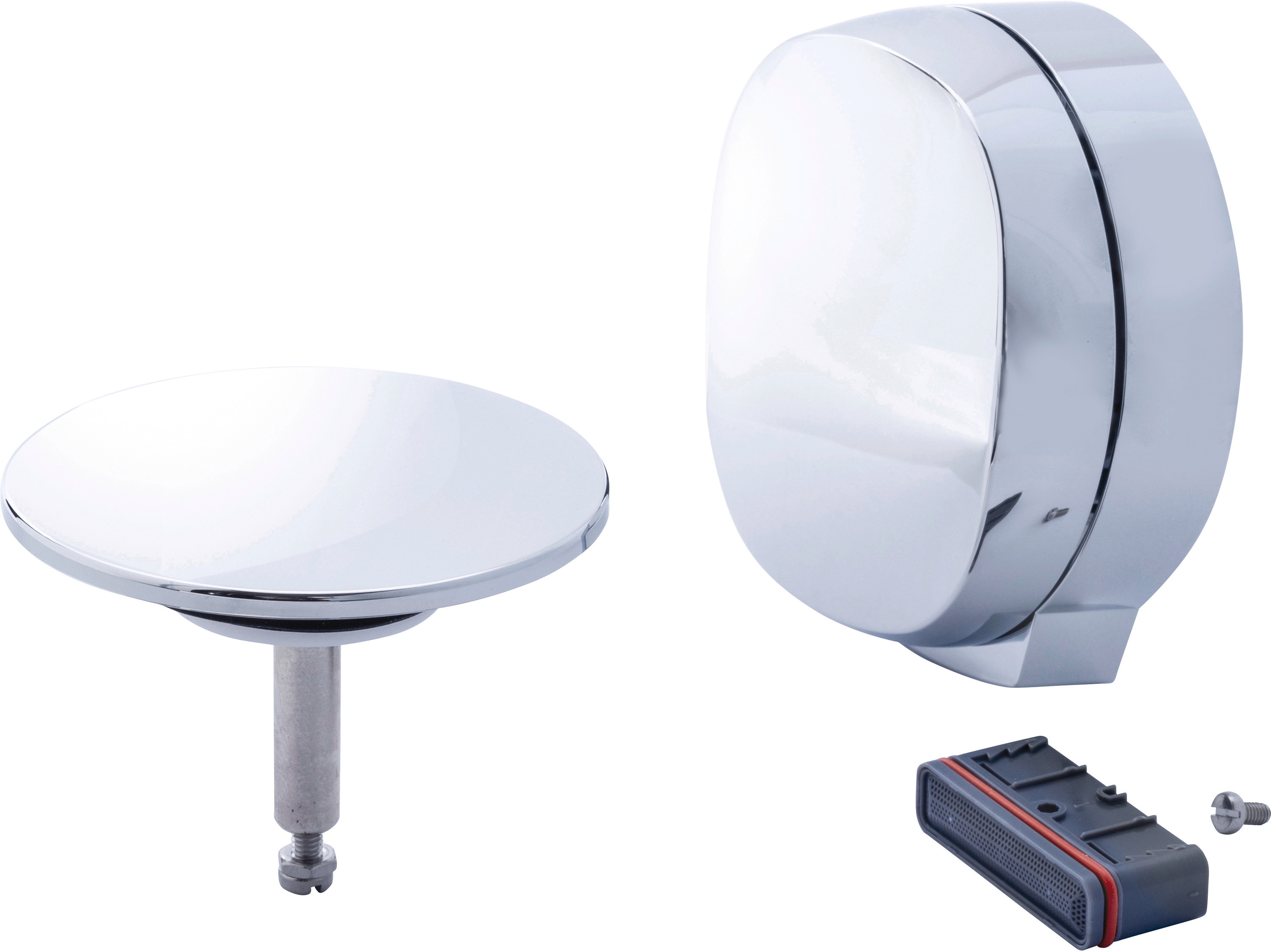 Duravit Ausstattungs-Set, Inklusive Drehgriff Und Abdeckung Wanneneinlauf,