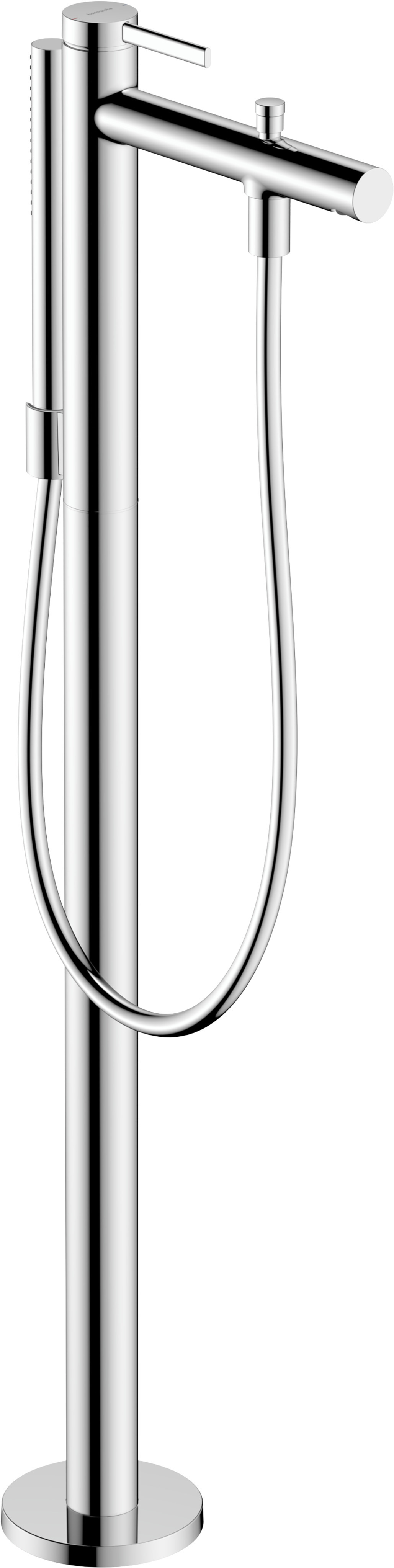 Hansgrohe Zesis S Einhebel-Wannenmischer Freistehend, 74445000, Farbe: Chrom