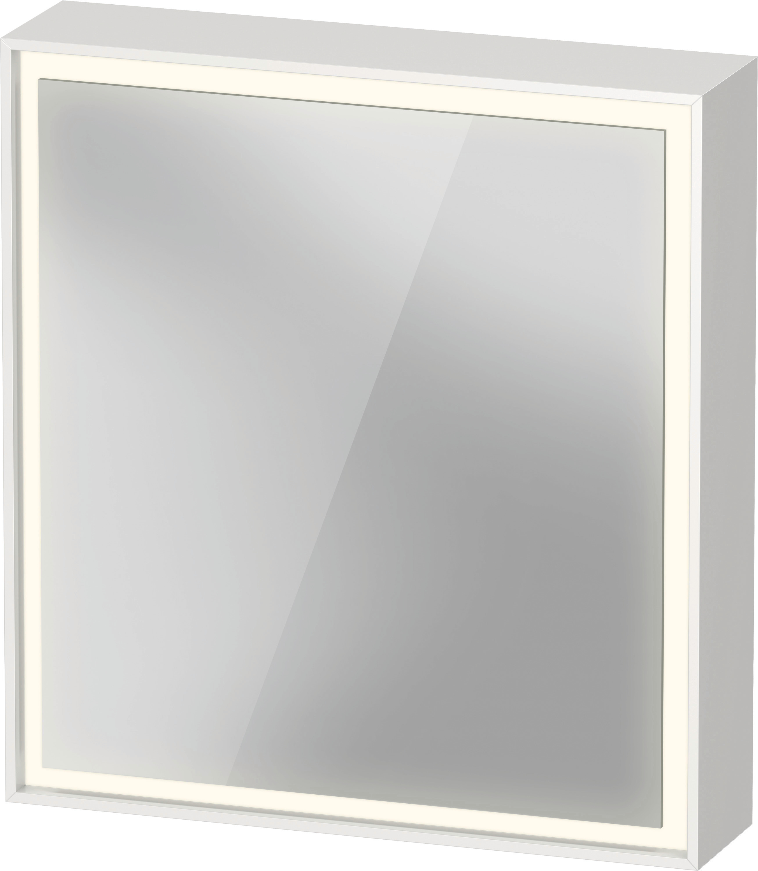 Duravit L-Cube Spiegelschrank Mit Led-Beleuchtung, Eine TüR Anschlag Links,
