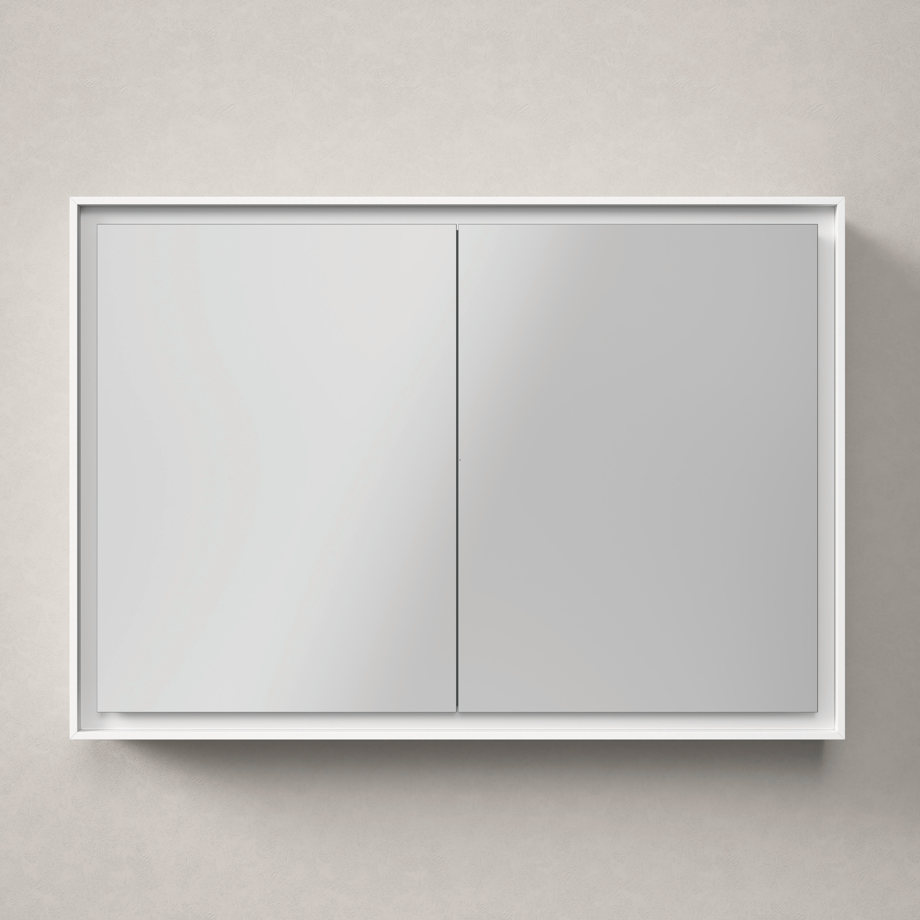 Duravit L-Cube Spiegelschrank Mit Led-Beleuchtung, 2 TüRen, Steckdose J,
